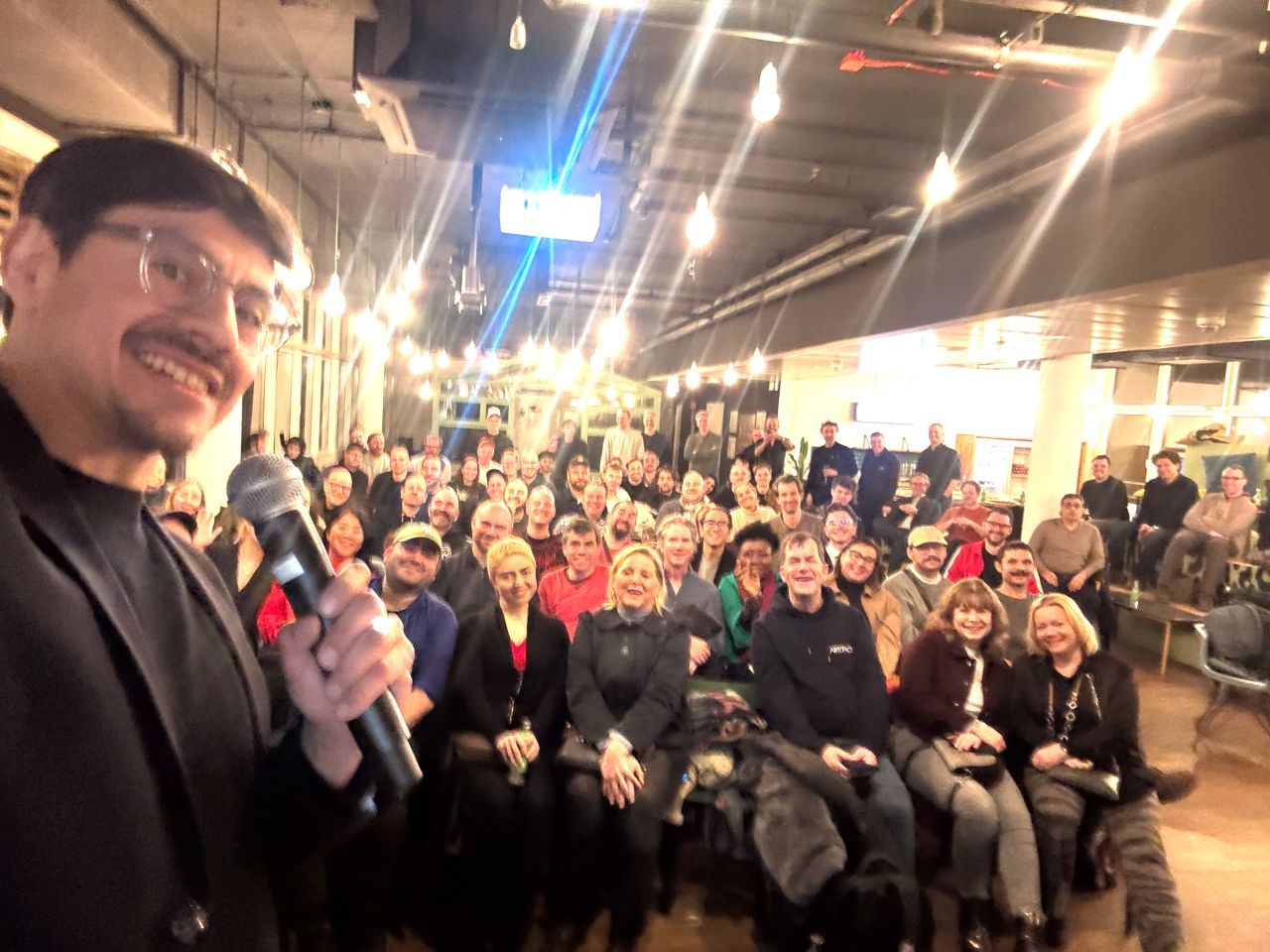 AI Filmmakers Berlin crowd