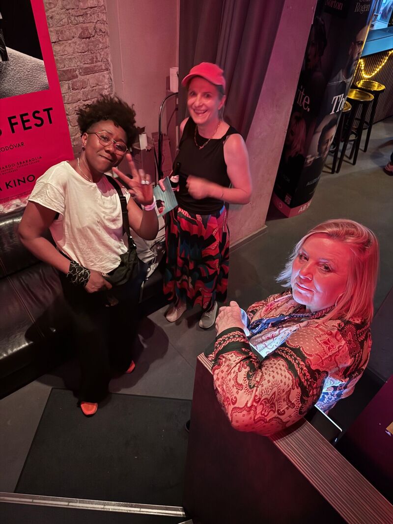 Guests in the IL KINO foyer