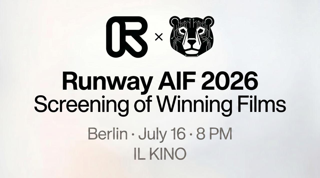 Runway AIF 2026 screening of winning films at IL KINO in Berlin on July 16